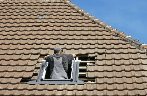 Pose de velux - Attiches